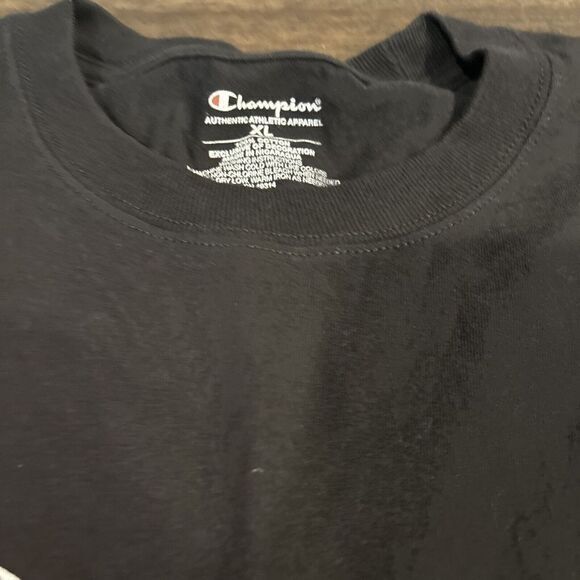 Catholic University Cardinals Champion Long Sleeve Tee Men's‎ Size XL Black - Picture 4 of 7